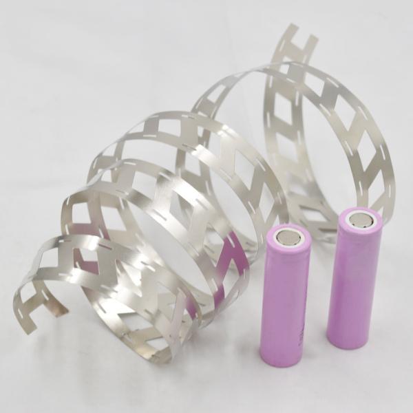 0.1mm 0.15mm 0.2mm Thick Custom Shape Pure Nickel Tab For 18650 Battery