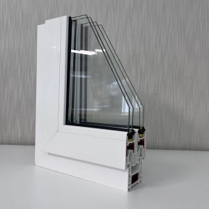 Wholesale GKBM 62 Series UPVC Sliding Window Profiles Structural Components from china suppliers