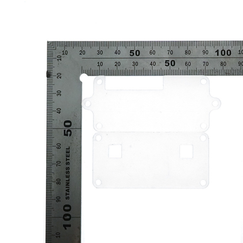 Transparent Electronic Components Acrylic Shell Kit 3 * 8cm OKY6008 OEM