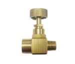1/4 NPT Male * 1/4 NPT Female Brass Needle Valve High Pressure