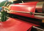 Double Impression Fabric Industrial Rubber Sheet , Tensile Strength 15 - 24Mpa