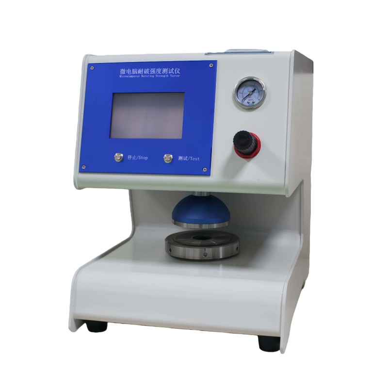 Paperboard Bursting Strength Tester Corrugated Paper Burst Testing Machine Packaging Material Bursting Resistance Tester