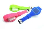 Candy colors Children's Electronic Silicone Watch LED Touch Cartoon Watch