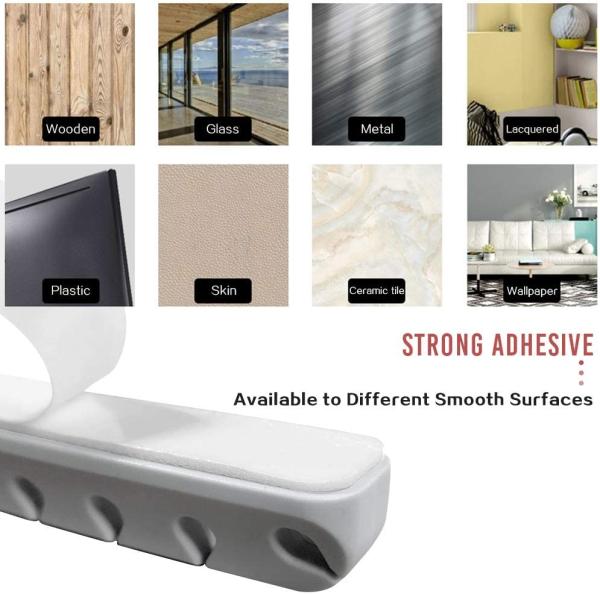 Creative Silicone Desktop Charging Cable Organizer Multifunctional Silicone