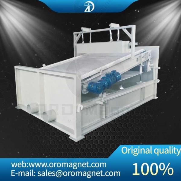 Plate Magnetic Separator Machinery For Iron Ore Quartz Sand / Powder Hematite