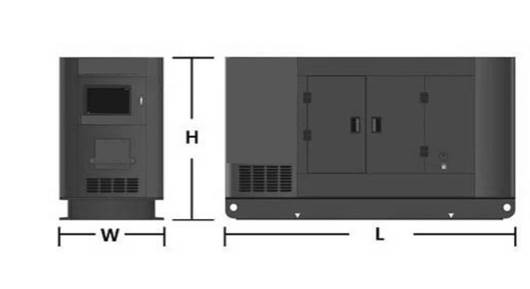 Weichai Baudouin diesel generator set open/silent/canopy/container type prime rating 800KW/1000KVA 50Hz 400V 3 phase