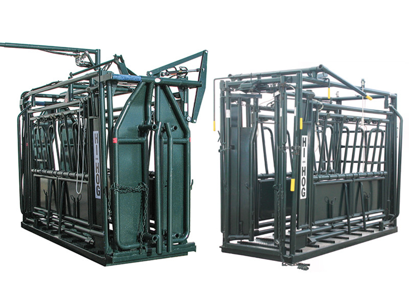 Single Squeeze Cattle Chute