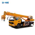 Mobile Hydraulic Construction Truck Crane Rated Loading Capacity 8000kg