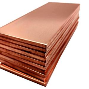 China C10100 C10200 Red Copper Sheet For Electronic Components on sale