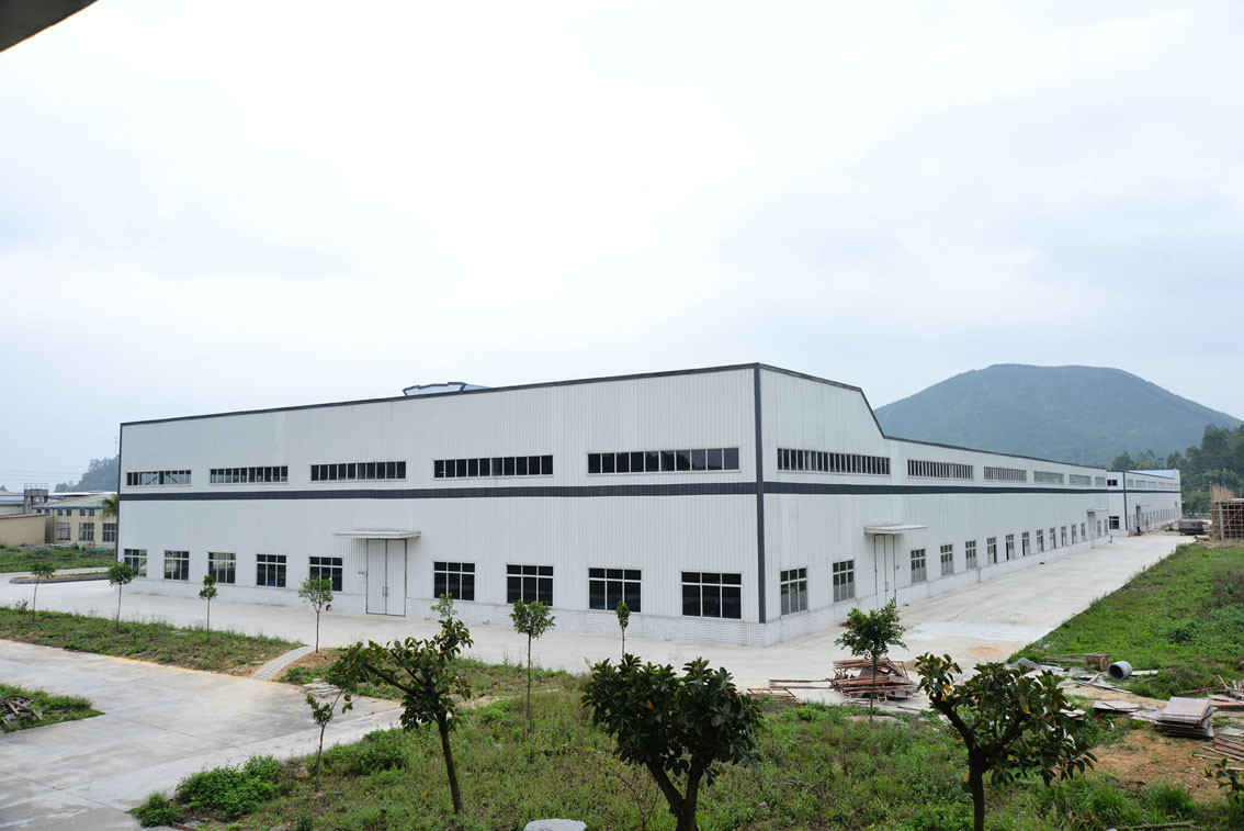 Red Paint Metal Garage Buildings For Cargo Storage & Logistic Transportaiton