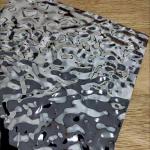 201/304 Water Wave Stamping Mirror Water Ripple Stainless Steel Sheet For Wall