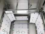 Commercial Sectional Overhead Doors Automatic Formed Industrial Sectional Doors