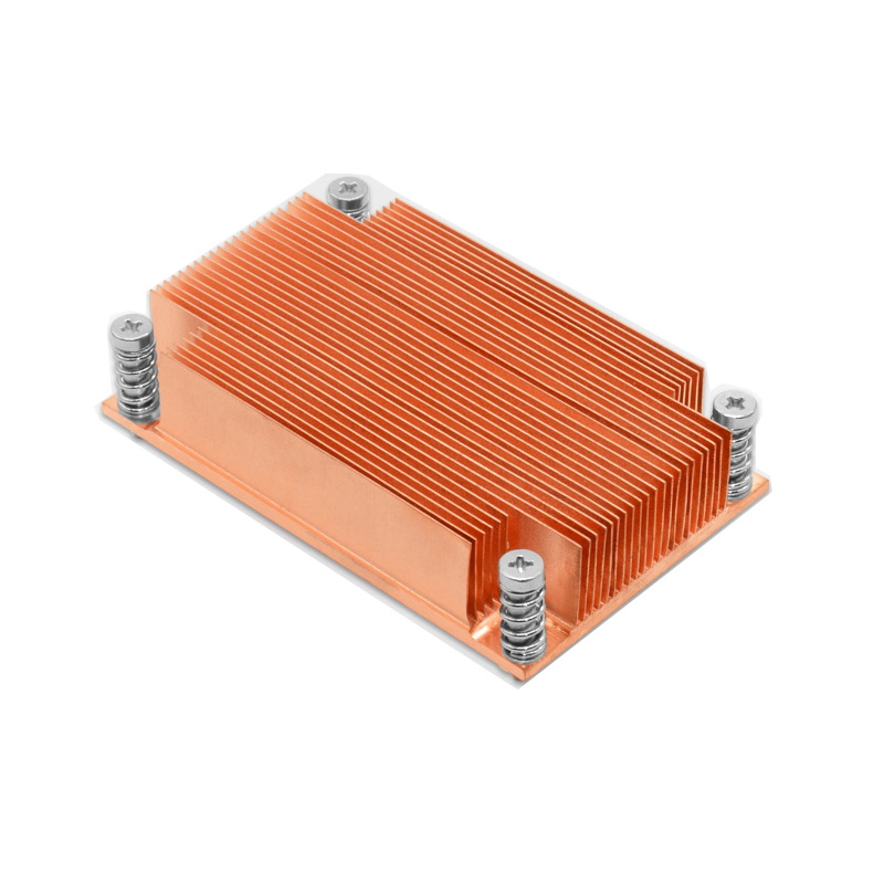 Rectangular Full Copper Heat Sink M1UBB-2011R Anti Oxidation Practical