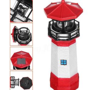 Wholesale 1.2V 0.03W Garden Lighthouse Rotating Light from china suppliers