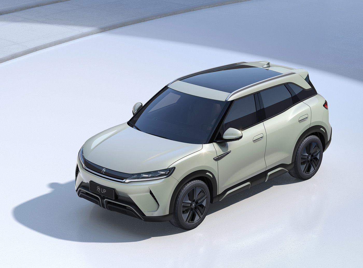 401km Long Life Blade Battery Left Drive 2024 BYD Yuan EV Car with Fashionable Design and Top Speed of 150KM/h
