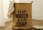 Foldable washing laundry clothes basket hamper bin baby toy storage bag large