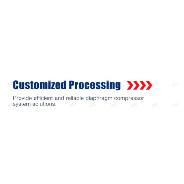 Efficient High Performance Explosion-Proof Z-shape Diaphragm Compressor For Laboratories
