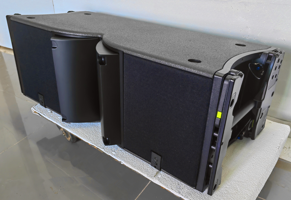 K3-212 two way dual 12 inch 600 watt pro line array speaker