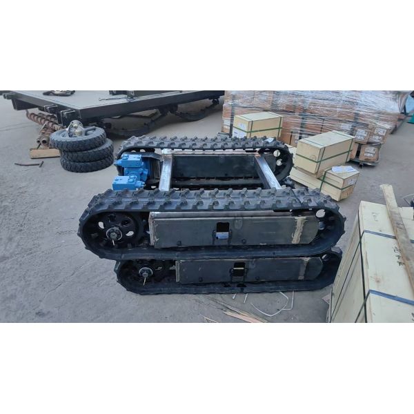 Simple Operation Rubber Track Assembly With High And Low Speed Travel