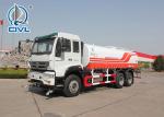 SINOTRUK Water Tank Truck 6x4 25000L 340 / 371HP, Water Tank Vehicle EURO III