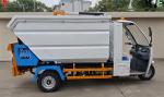 Three Wheeled New Energy Electric Rear Bucket Waste Collection Truck