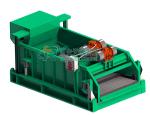 TRPS585 Mud Drying Shale Shaker Green Color 2600 * 1645 * 1380mm For Oil / Gas