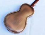 Custom Copper Finish Vintage Golden Brass Electric Parlor Resonator Guitar