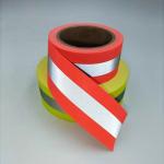 Hi Vis Red Blue Heat Transfer Reflective Tape For Clothing Fireproof Reflective