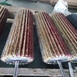Industry Round Sisal And Sandpaper Polishing Roller Brush For Wood Polishing