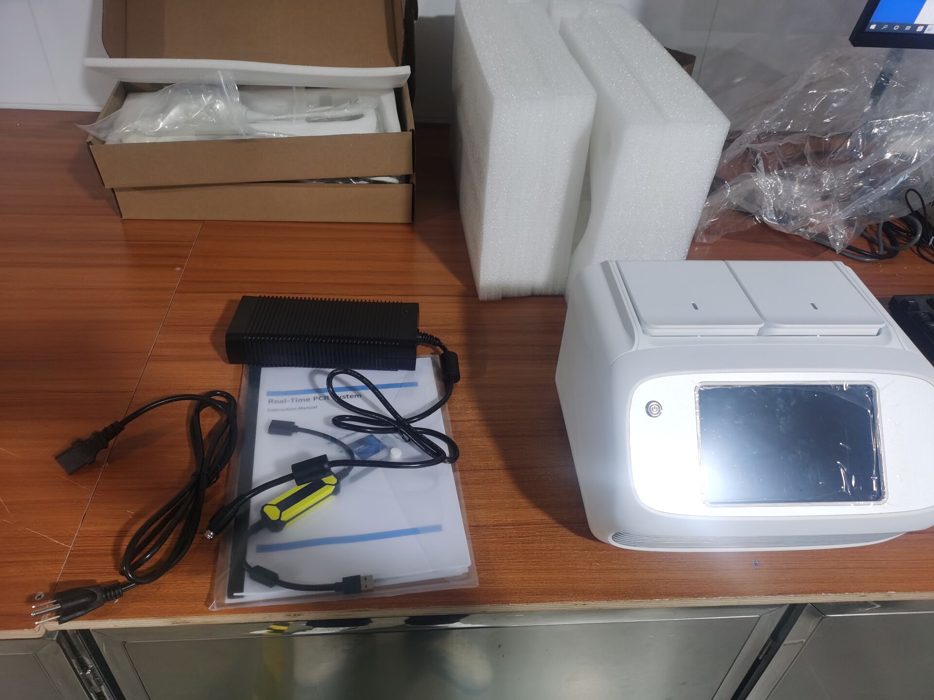 Double Channels Double 32 Well Blocks Clinical Lab Instruments Pcr Rapid Test