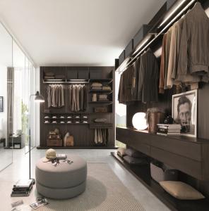 Wholesale Modern Bedroom Furniture Moisture Resistance Walk-in Wardrobe for Wall Installation from china suppliers