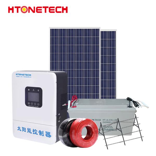 Htonetech Off Grid Solar Panel Kits 30KW 40KW 89KW For Caravan