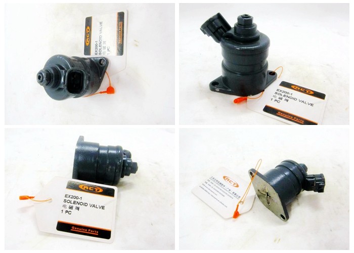 EX200-1 Hitachi Replacement Parts Solenoid Valve For Excavator OEM / ODM Welcome