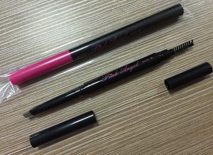 Wholesale OEM Cosmetic Makeup Automatic Eyebrow Pencil Waterproof With Eyebrow Brush from china suppliers