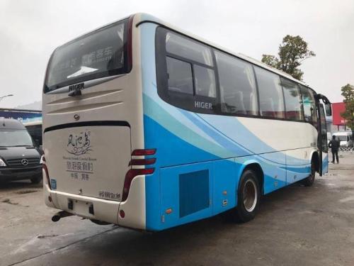 Great Performance Second Hand Tour Bus Higer Brand With 49 Seats Fast 6 Gears