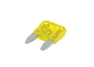 Wholesale Plug In Zinc Alloy Automotive Fuses Mini Auto Blade Fuse Rated 32VDC 20A Yellow 11mm For Automotive Passenger Car from china suppliers