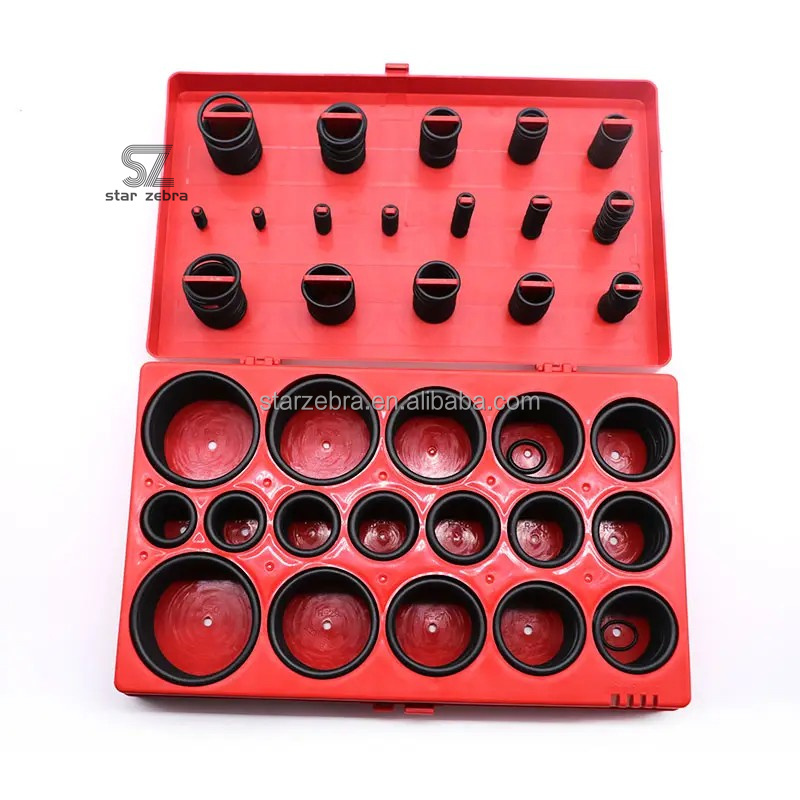 30 Sizes O-Ring Kit Set for High Temperature Resistance NBR FKM Silicon Rubber OEM Seal Set Excavator Essential Parts