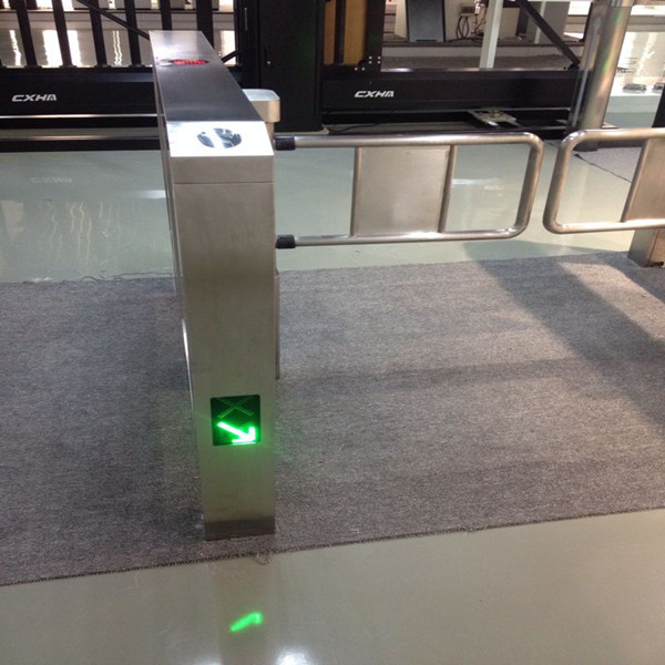 Full Automatic OEM Swing Barrier Gate CE Approved 304 Stainless Steel