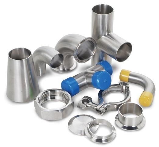 Dairy Welding Tri Clamp Stainless Steel Sanitary Pipe Fittings Corrosion