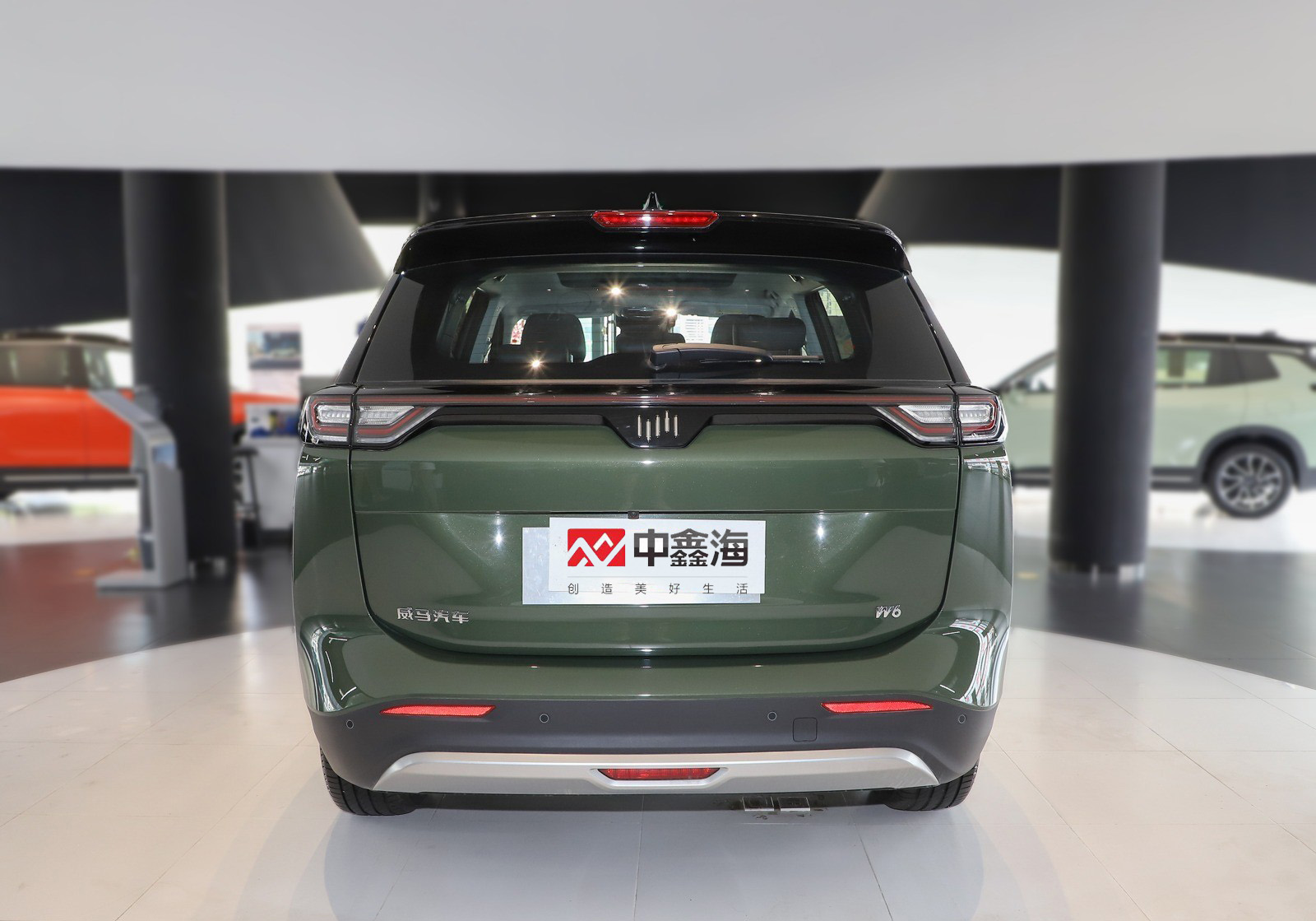 China's hot selling mid-size SUV WM Motor WM W6 2021 520km PRO Discovery Edition
