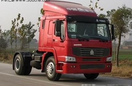 Semi Tractor Truck Prime Mover Truck With High Roof Cab Engine Exhaust Brake