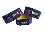 Social Distancing NFC RFID festival Wristband For Access Control Management