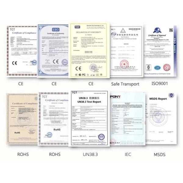 CTS High Performance Prismatic LiFePO4 Cell 6000 Cycle Life 100Ah 150Ah 200Ah 280Ah 340Ah
