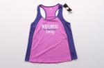 Women's Quick Dry Fabric Yoga Vest Top 85% Polyester 15% Elastic