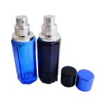 refillable perfume spray bottle 25ml recycled glass bottles black blue red pink