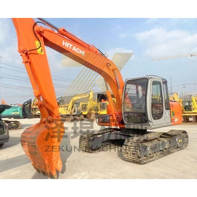 Secondhand Hitachi ZX120-5 ZX120-6 Mini Digger Excavator with 7420 Working Hours