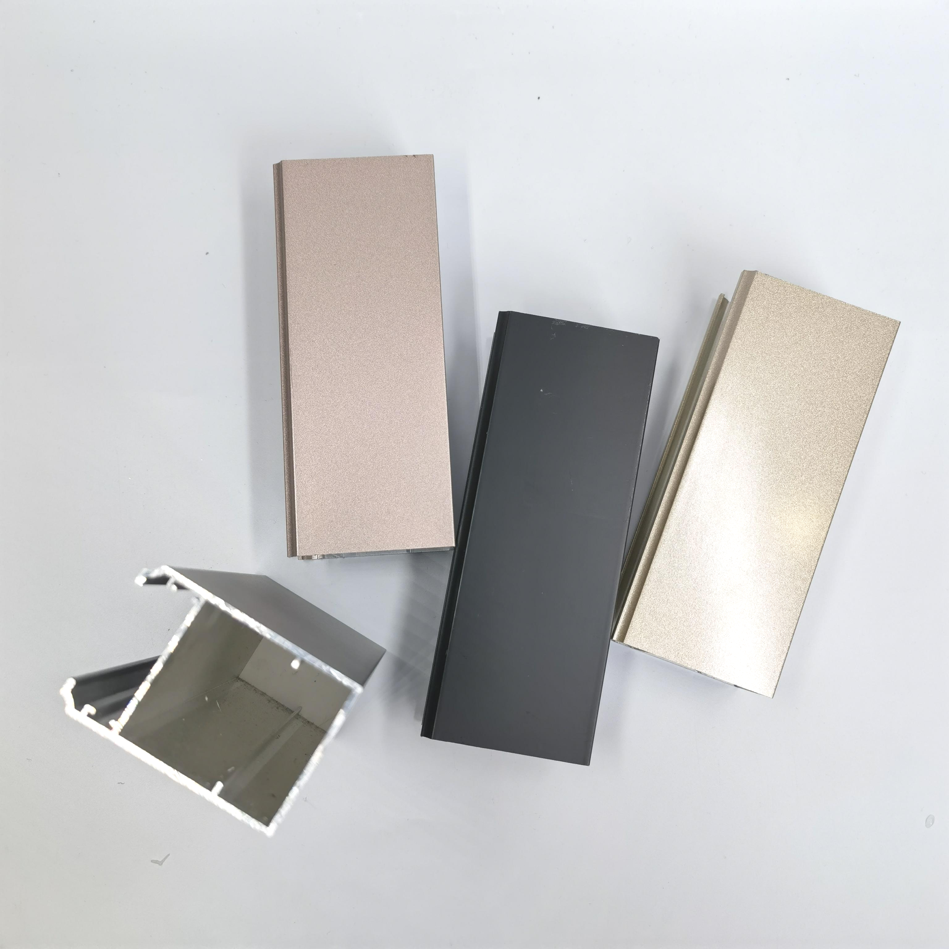 6m Sliding Window Aluminium Profile 6000 Series Temper Flat Color
