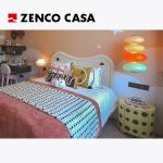 Contemporary Bedroom furniture Set Including Children's Bed With Round Solid