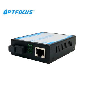 Wholesale 10 / 100M Single Fiber Media Converter 94.5 * 70 * 26mm 2.5W Power Consumption from china suppliers