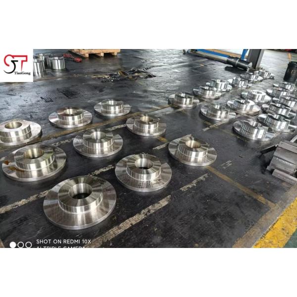 42CrNiMo C45 Forged Steel Flanges Polished Open Forging OEM
